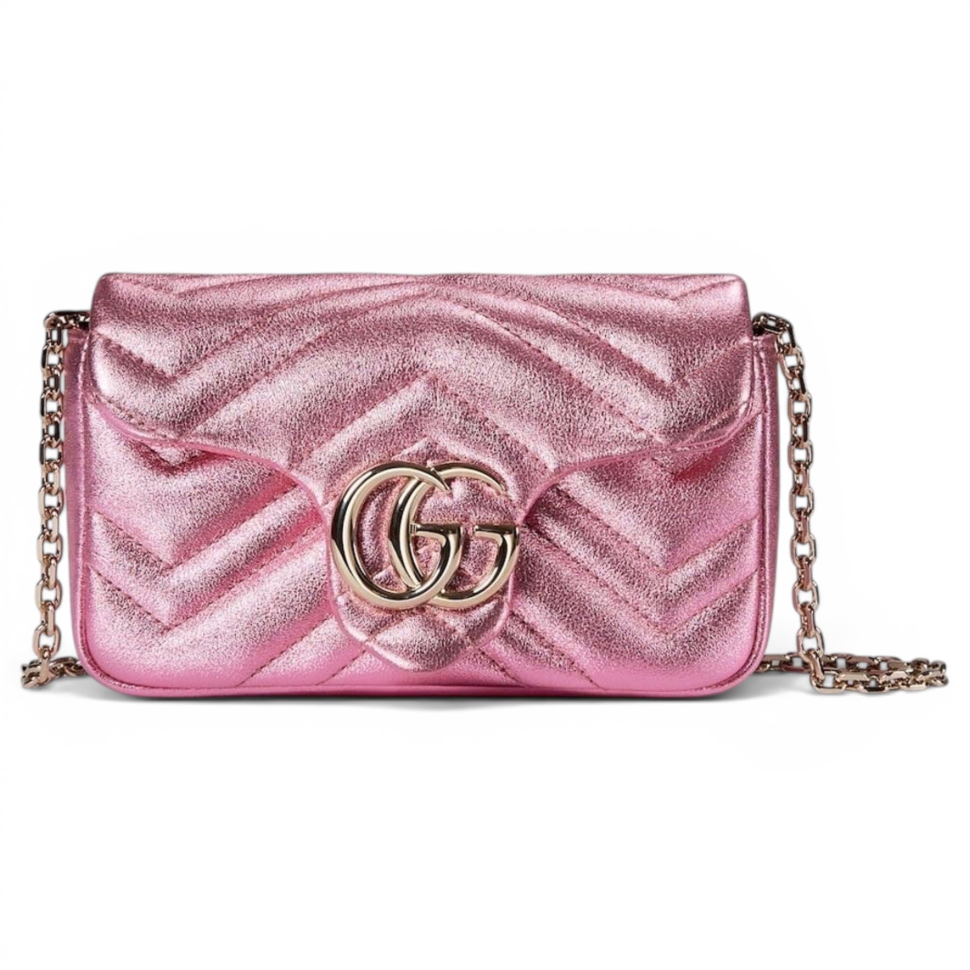 GG Marmont Flap leather crossbody bag