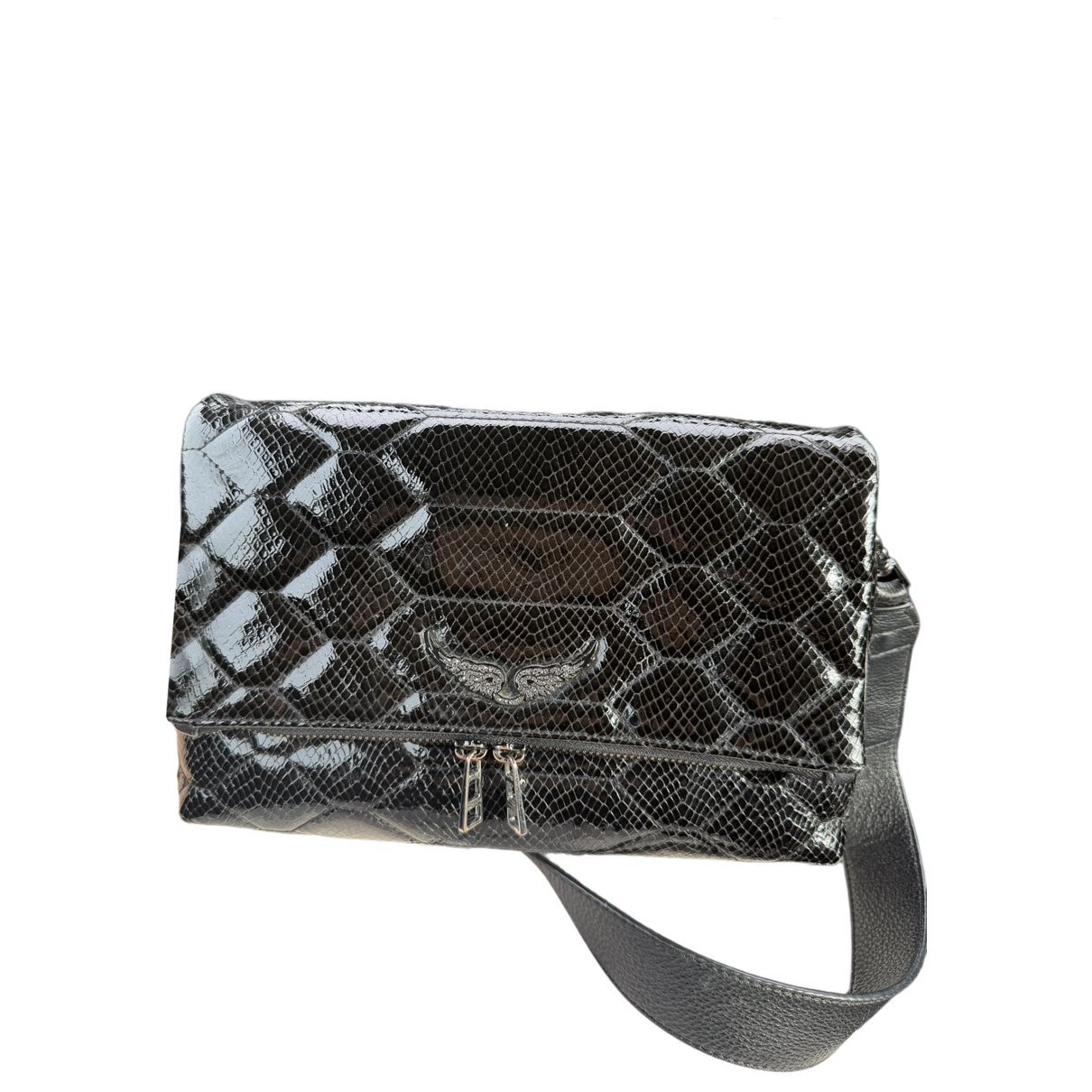Leather crossbody bag