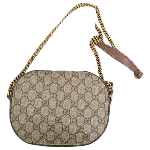 GG Marmont Round leather crossbody bag