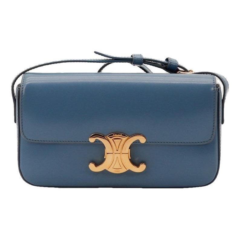 Triomphe leather handbag