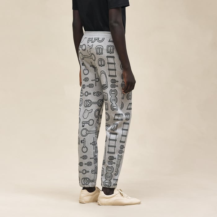 Gris Byzantin "Cahier Du Colporteur" Jogging Pants