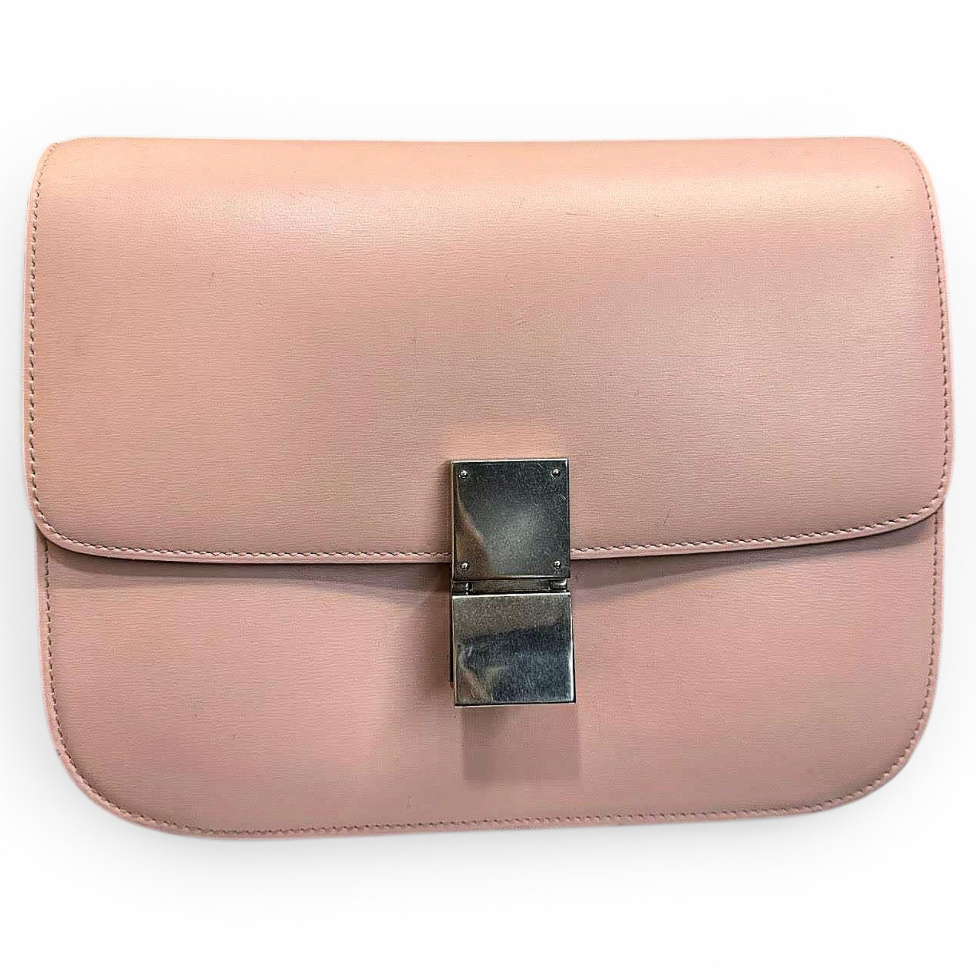 Classic leather crossbody bag