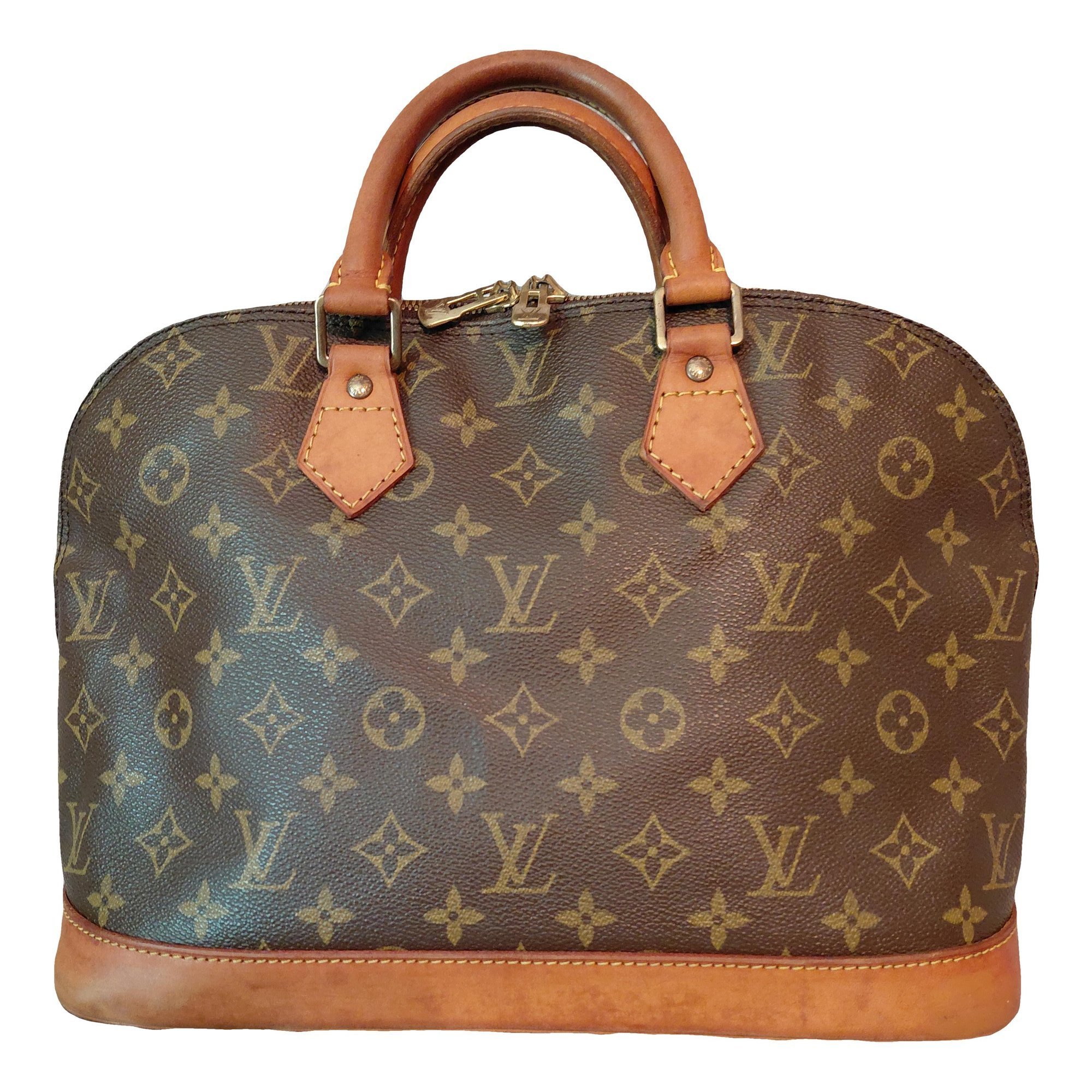 Alma leather handbag