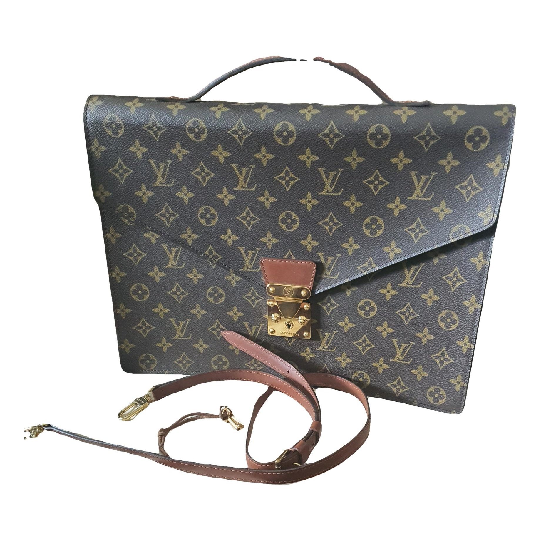 Serviette Ambassadeur leather satchel