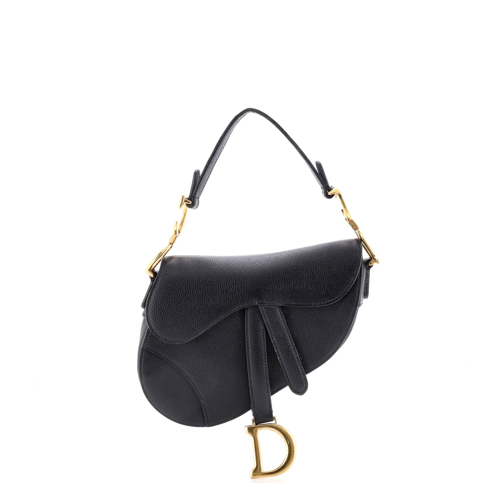 Dior Saddle Handbag Leather Mini