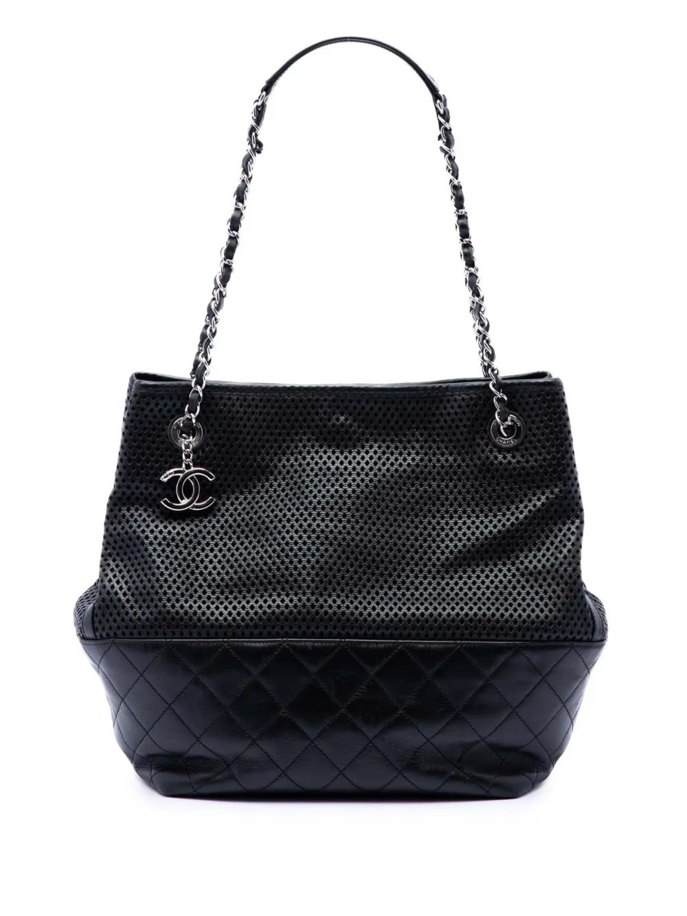 2012-2013 Perforated Calfskin Up In The Air North South tote bag