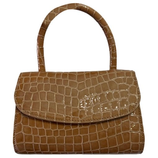Mini patent leather handbag