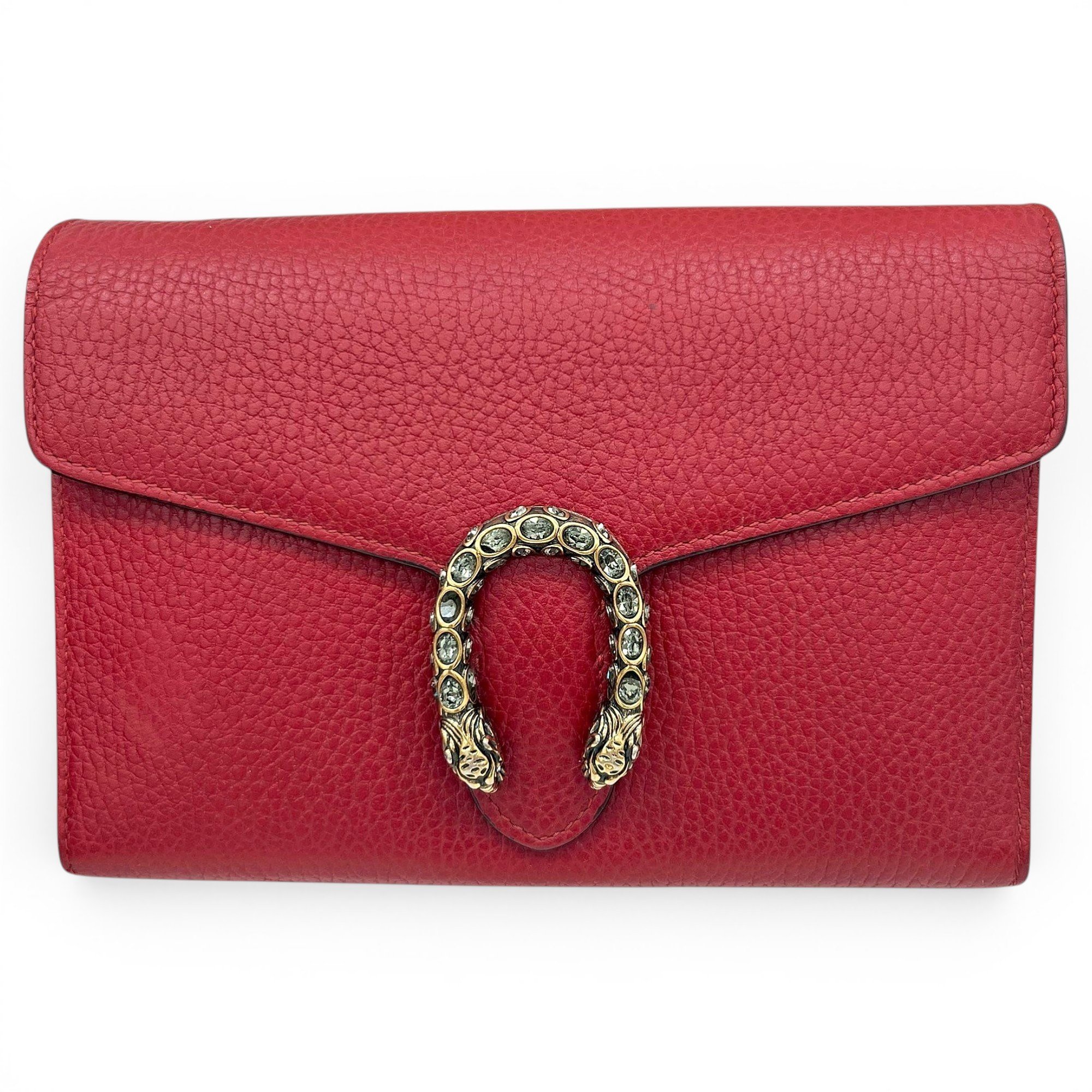 Dionysus leather clutch bag