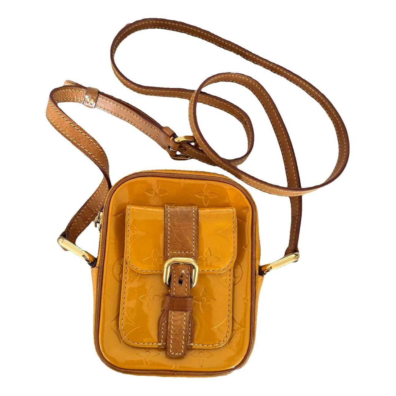 Christie patent leather crossbody bag