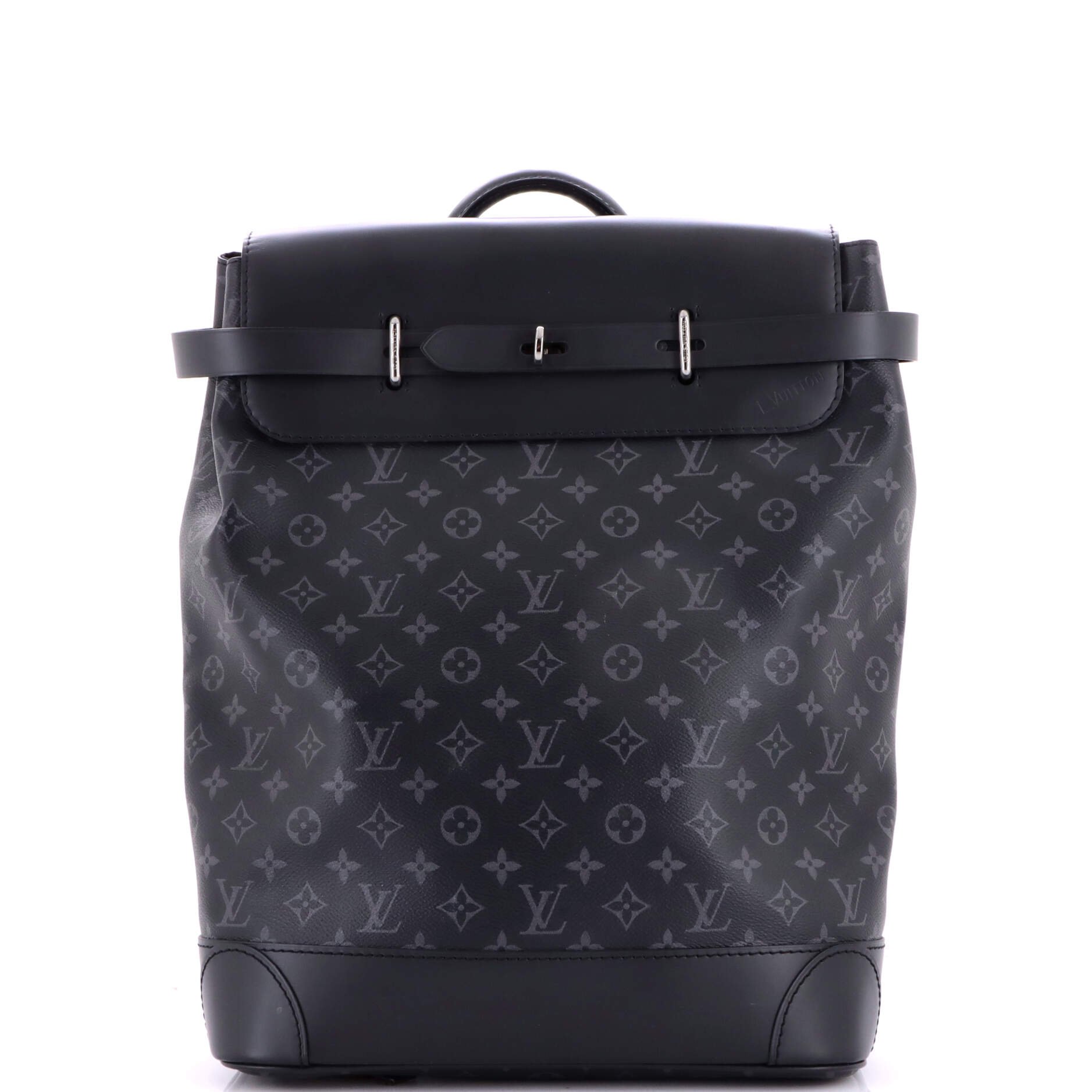 Steamer Backpack Monogram Eclipse Canvas