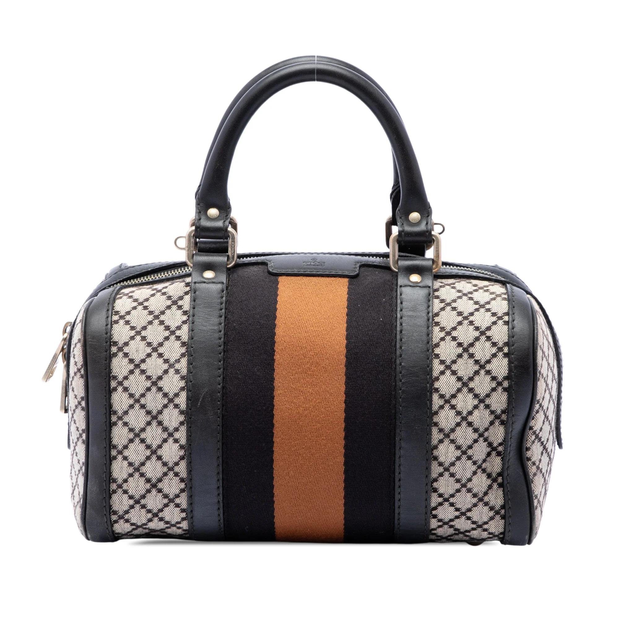 Boston leather satchel