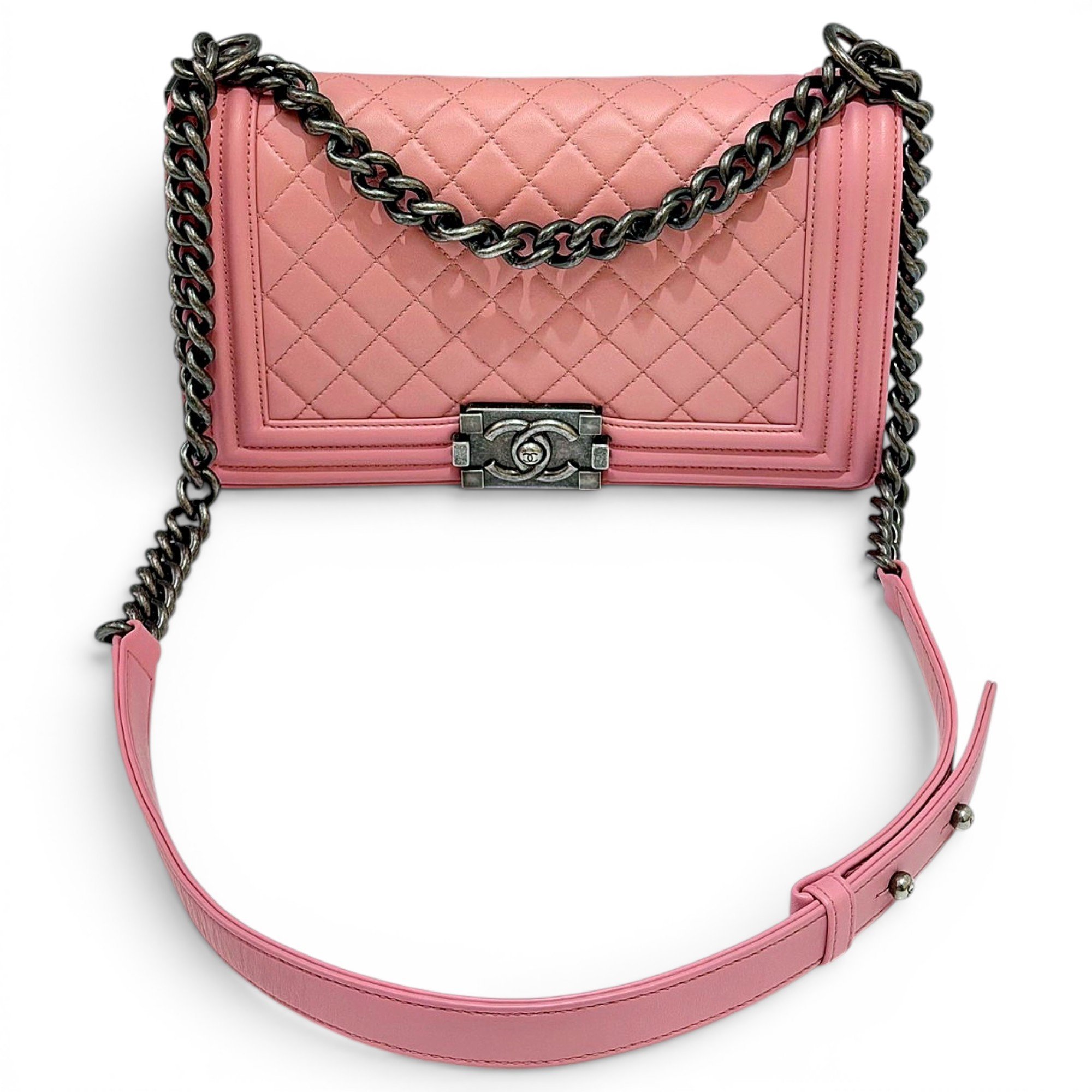 Boy leather handbag