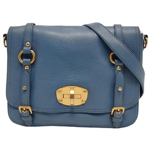 Leather crossbody bag