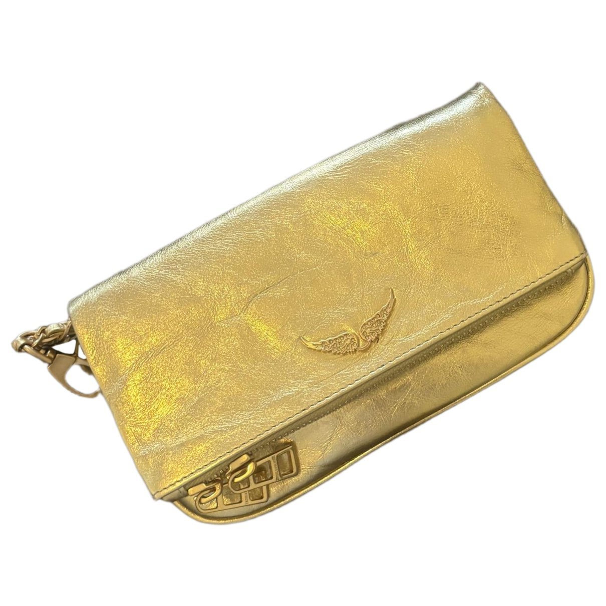 Rock leather crossbody bag