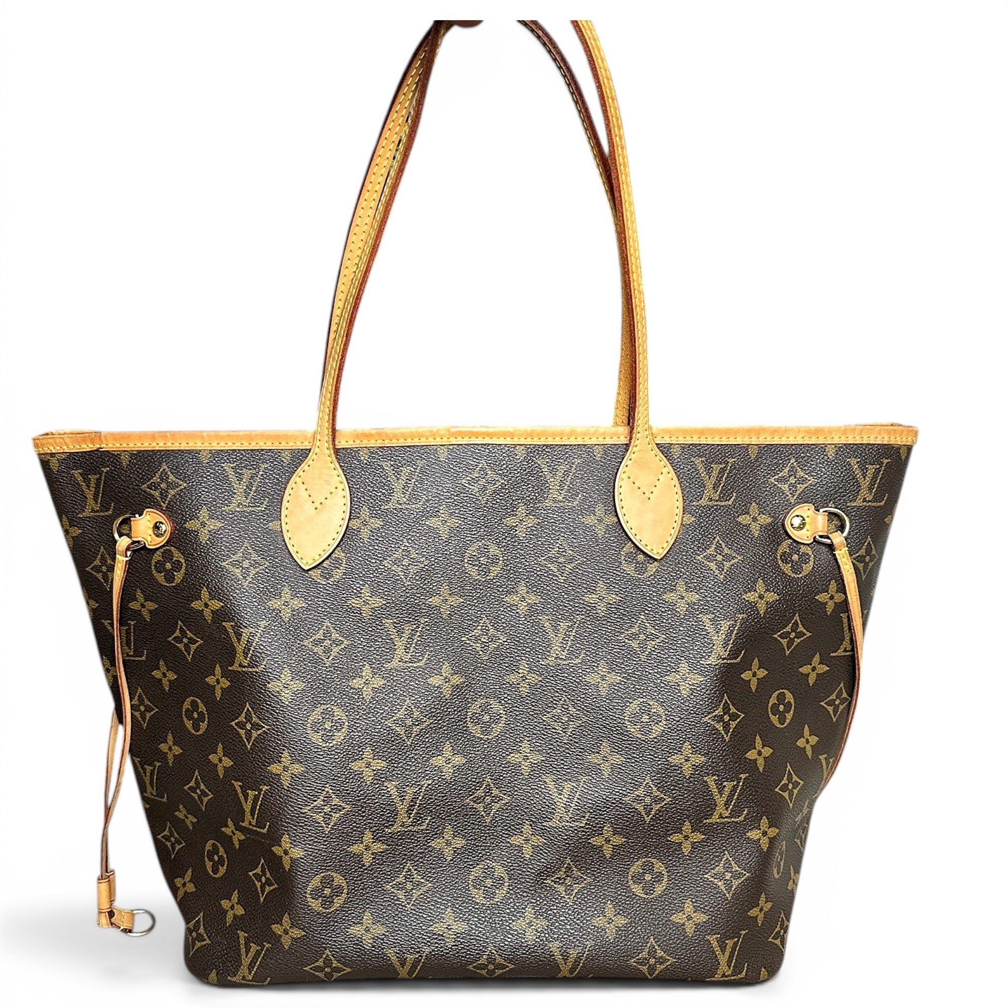 Neverfull leather tote