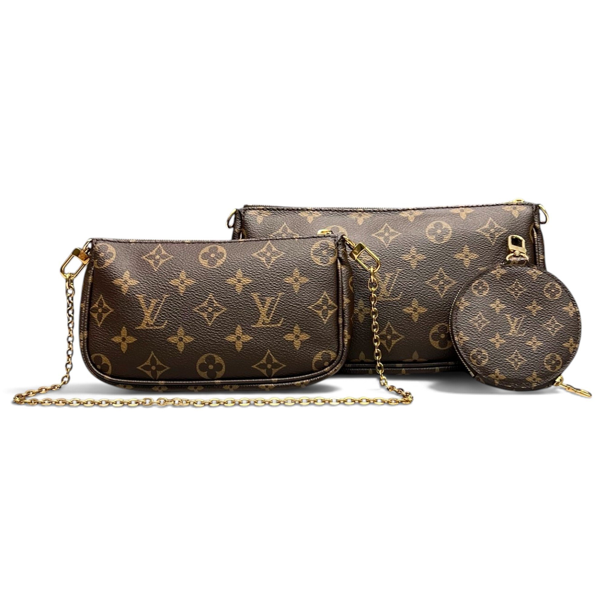 Multi Pochette Accessoires leather crossbody bag