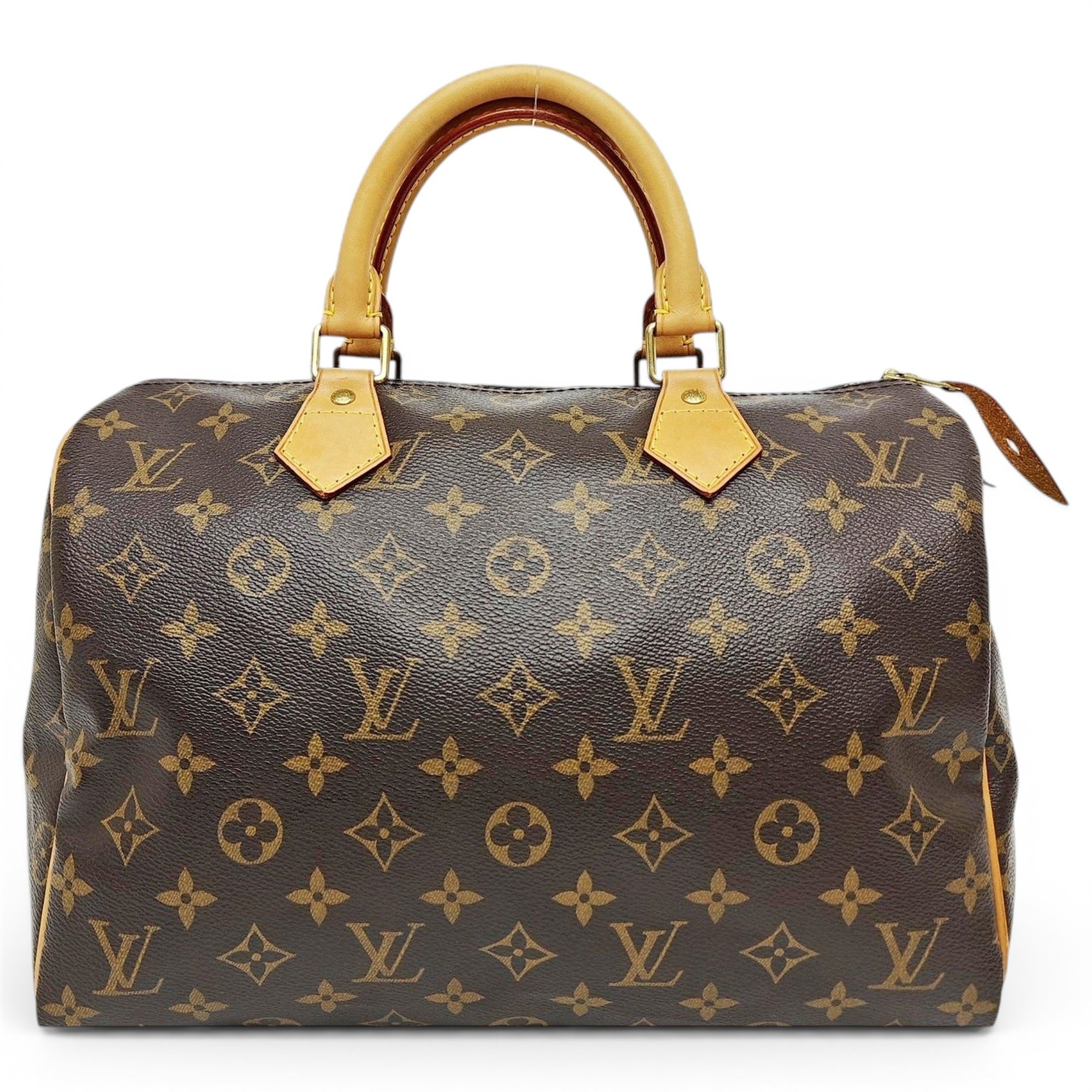 Nano Speedy / Mini HL leather handbag