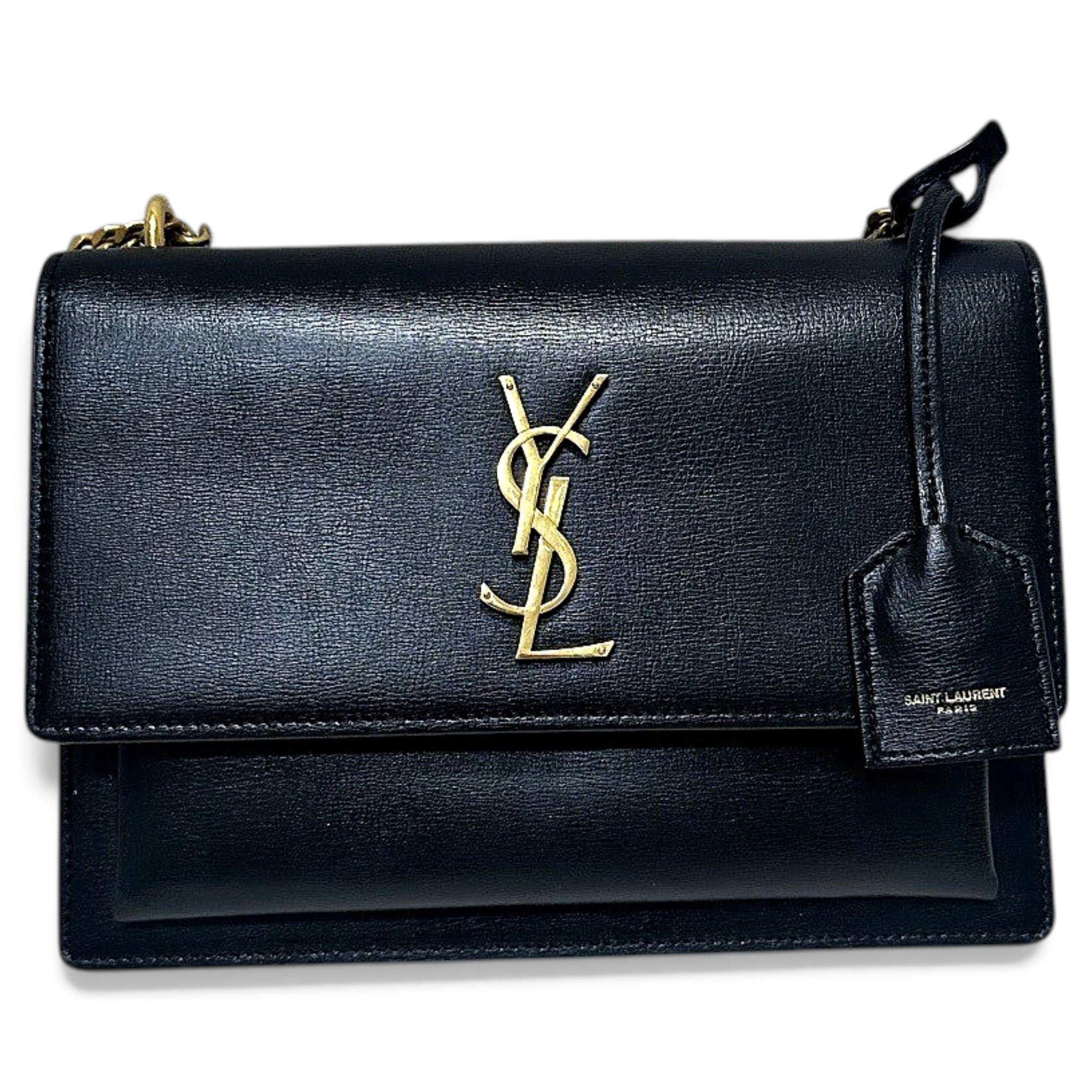 Sunset leather crossbody bag