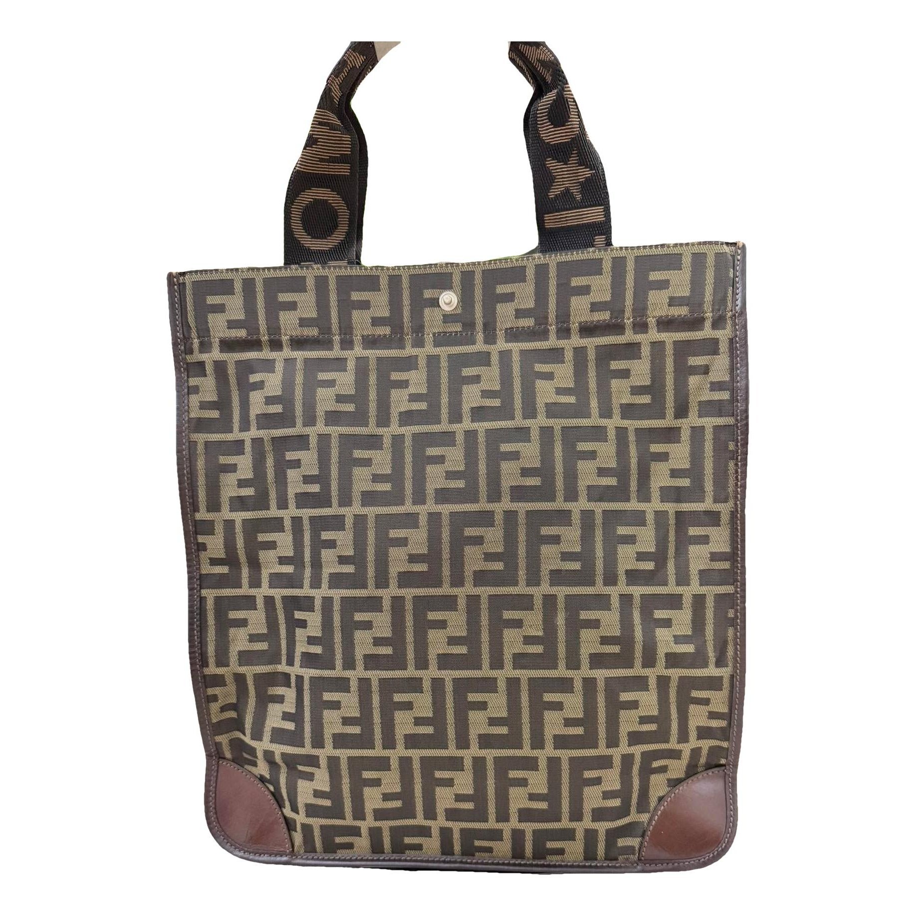 Leather tote