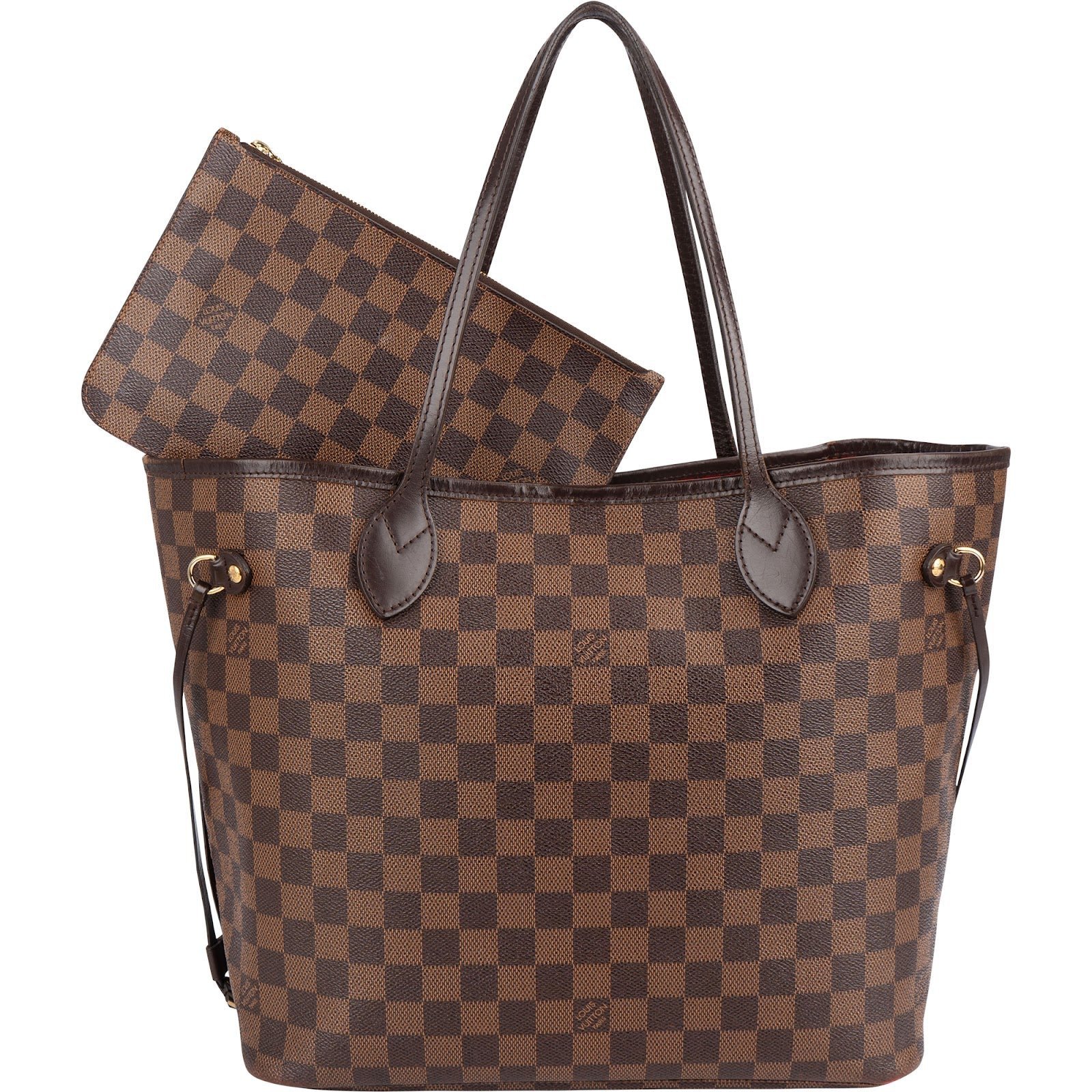 Neverfull leather handbag