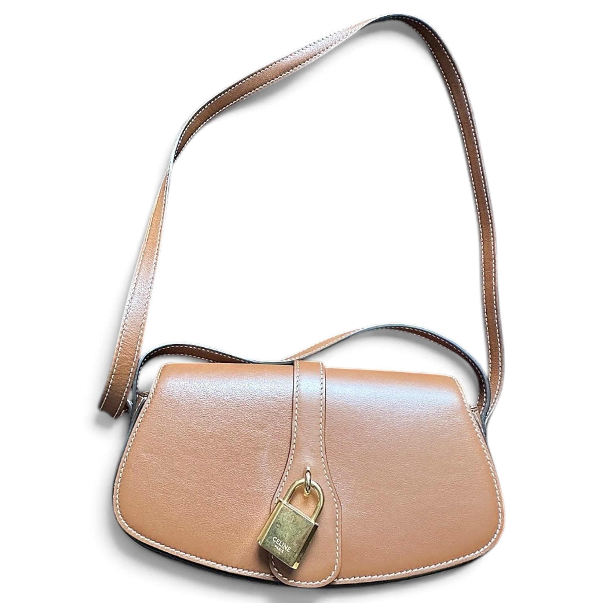 Tabou leather handbag