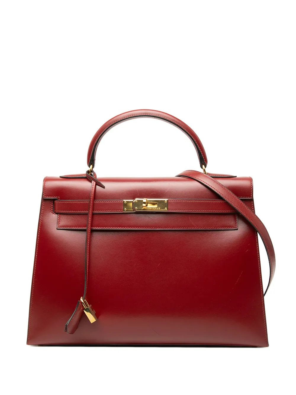 1996 Box Calf Kelly Sellier 32 satchel