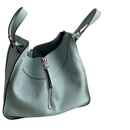 Hammock leather handbag
