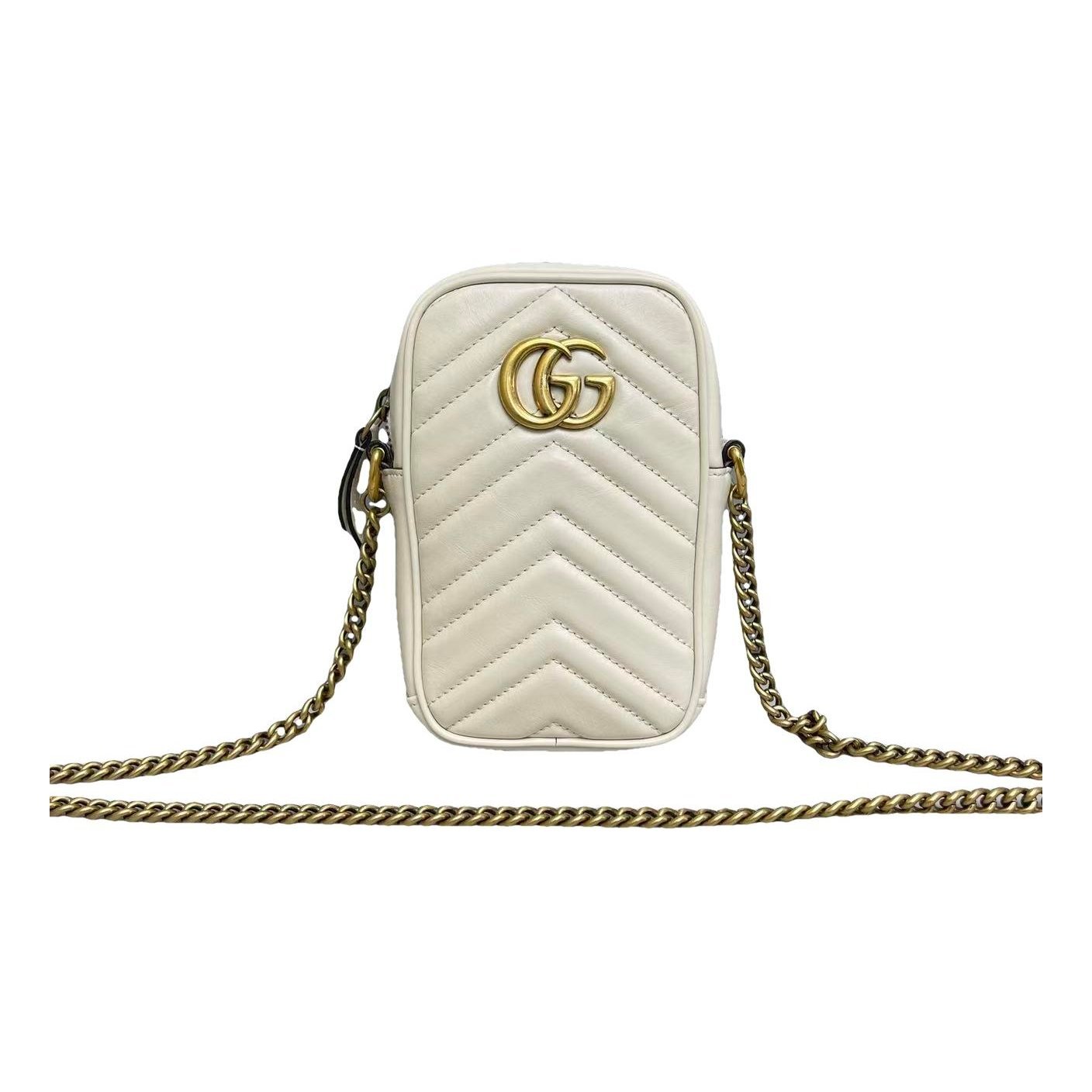 GG Marmont Phone leather handbag