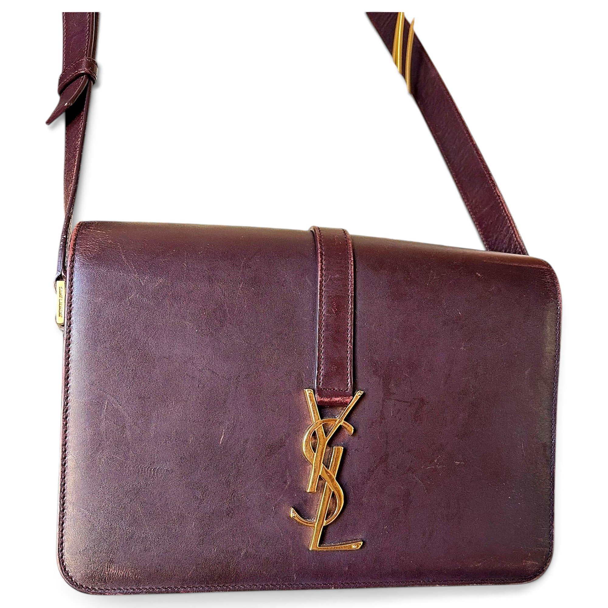 Solférino leather crossbody bag