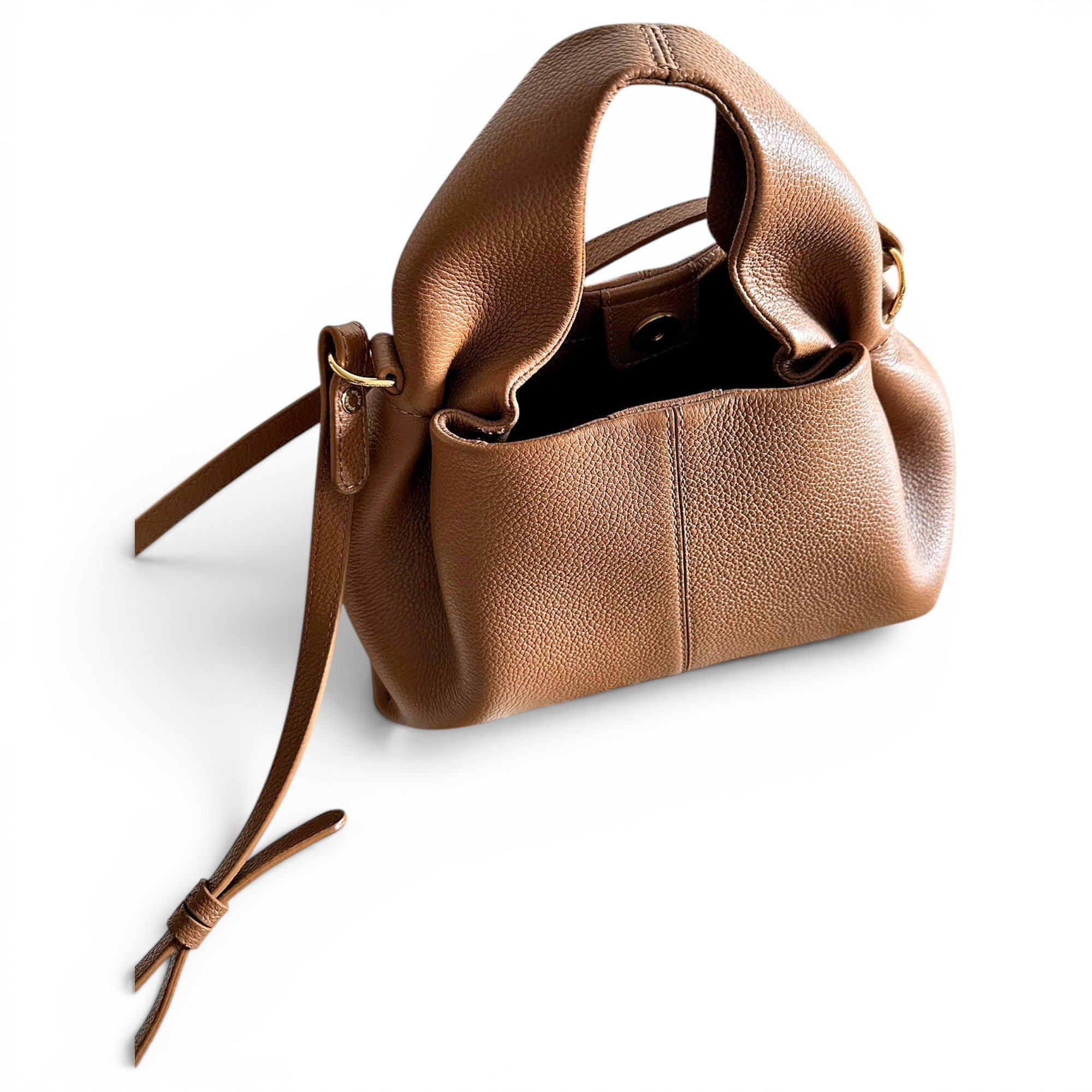 Polene Numéro Neuf leather handbag
