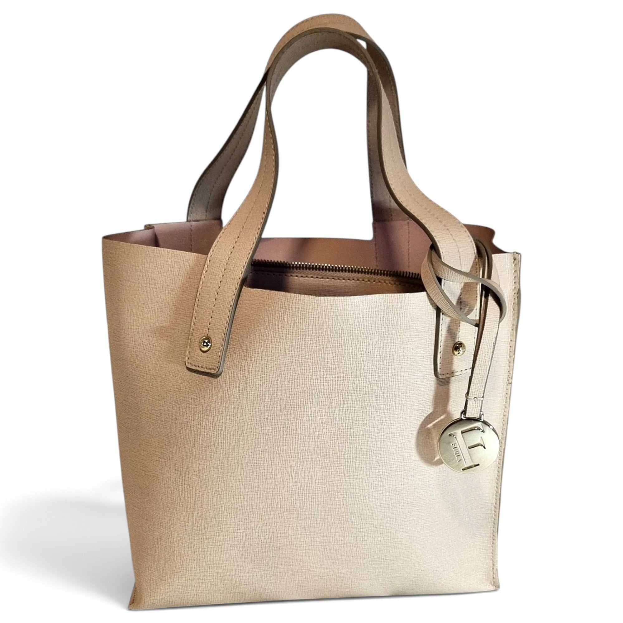 Leather tote