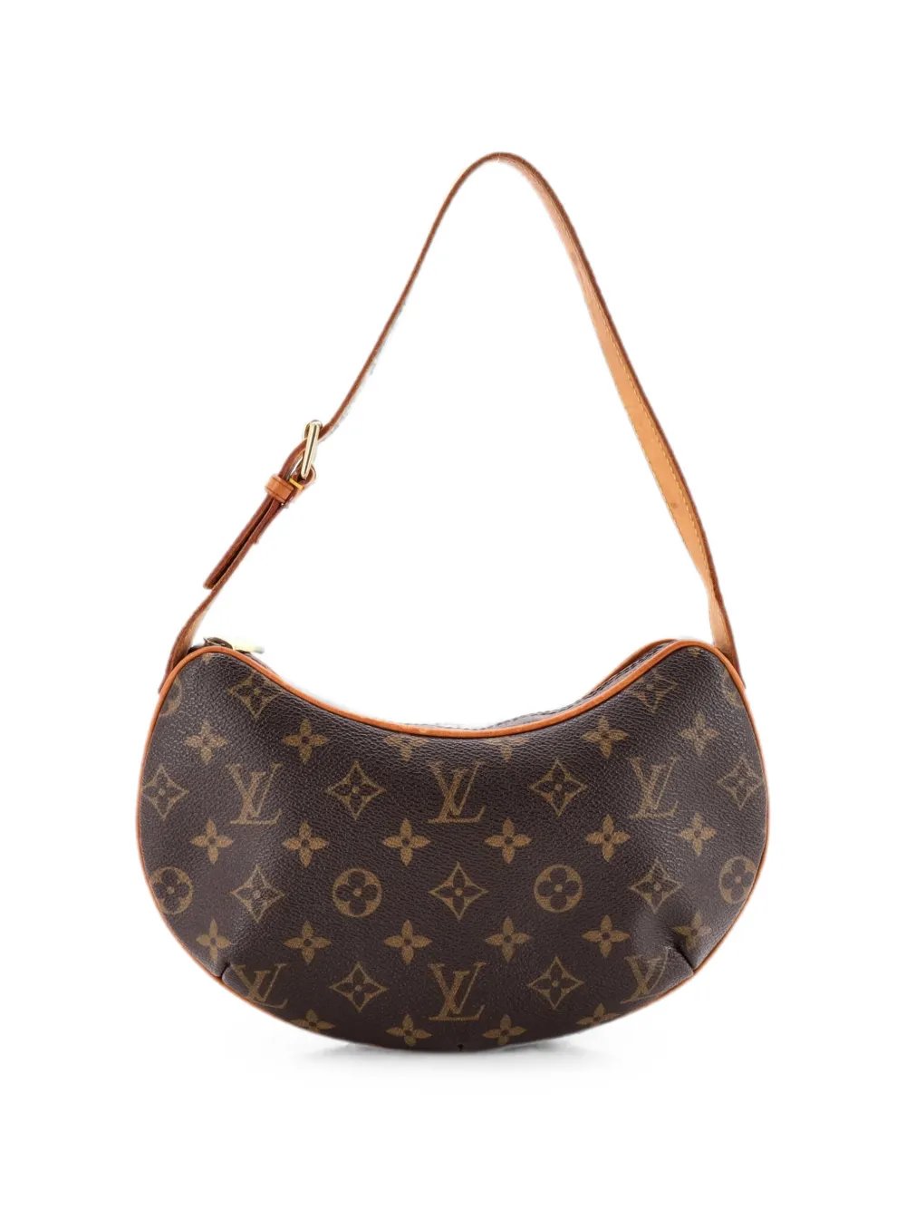 Croissant Handbag Monogram Canvas PM hobo bag