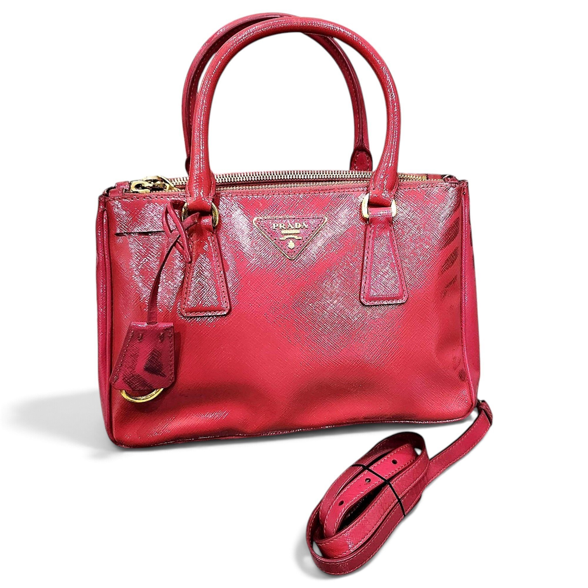 Galleria leather handbag