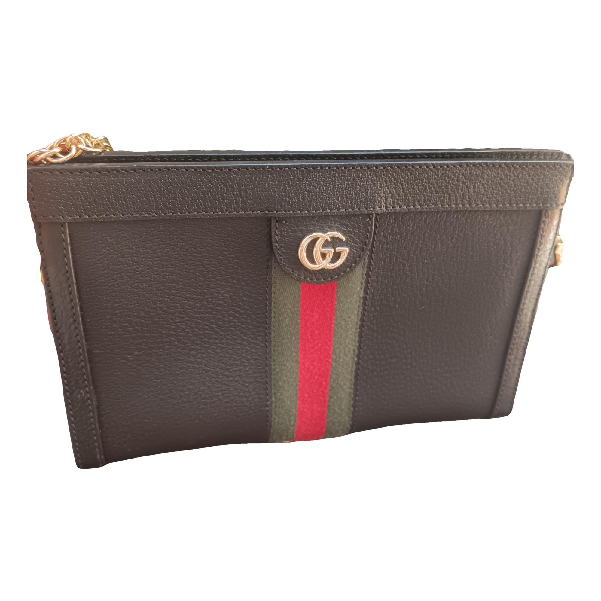 Ophidia Chain leather handbag