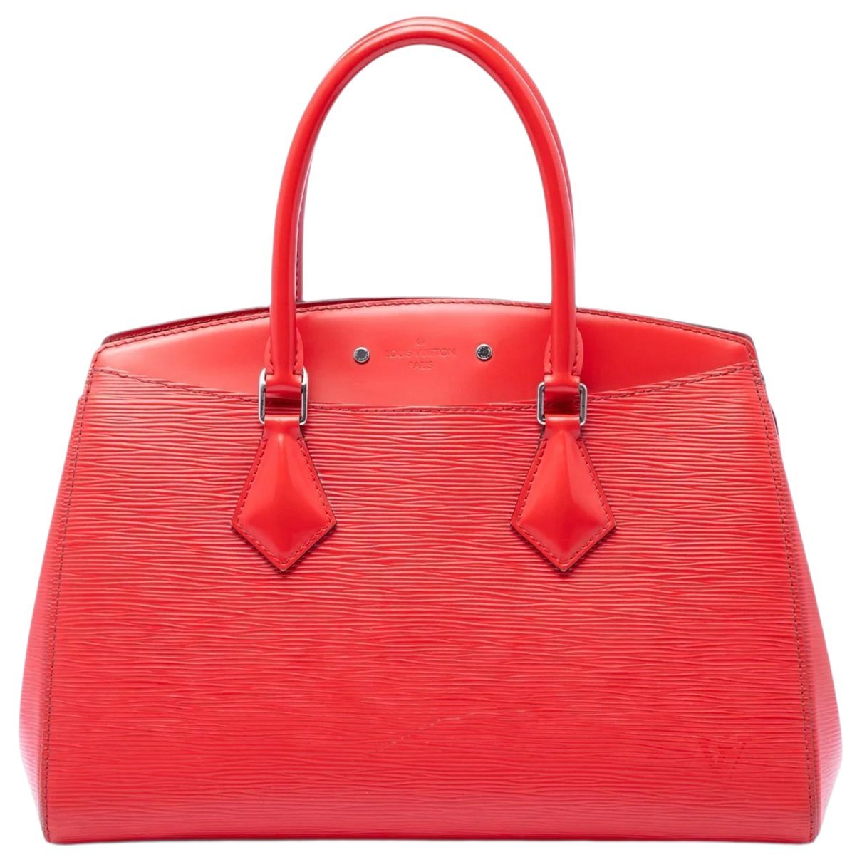 Soufflot leather satchel