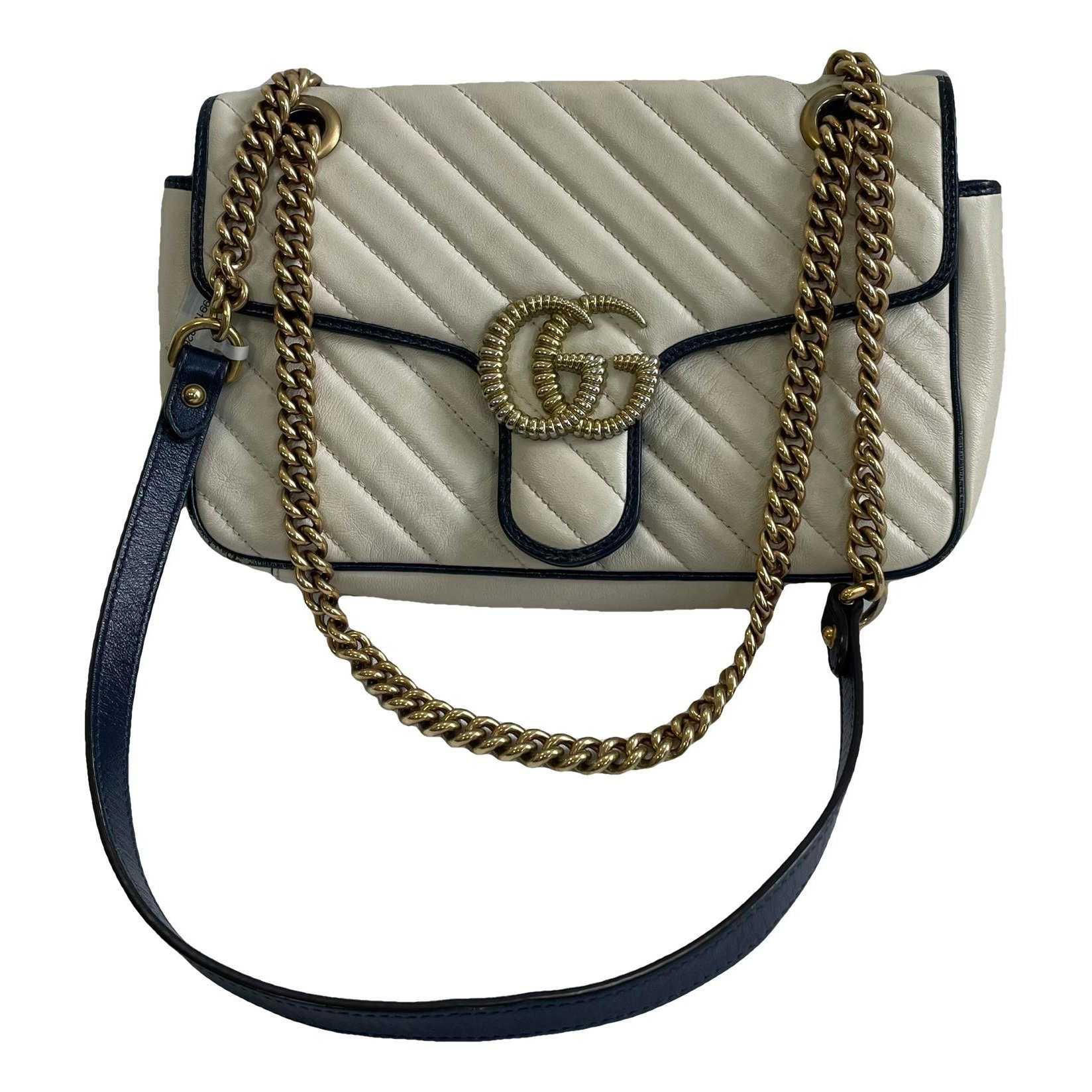 GG Marmont Flap leather handbag