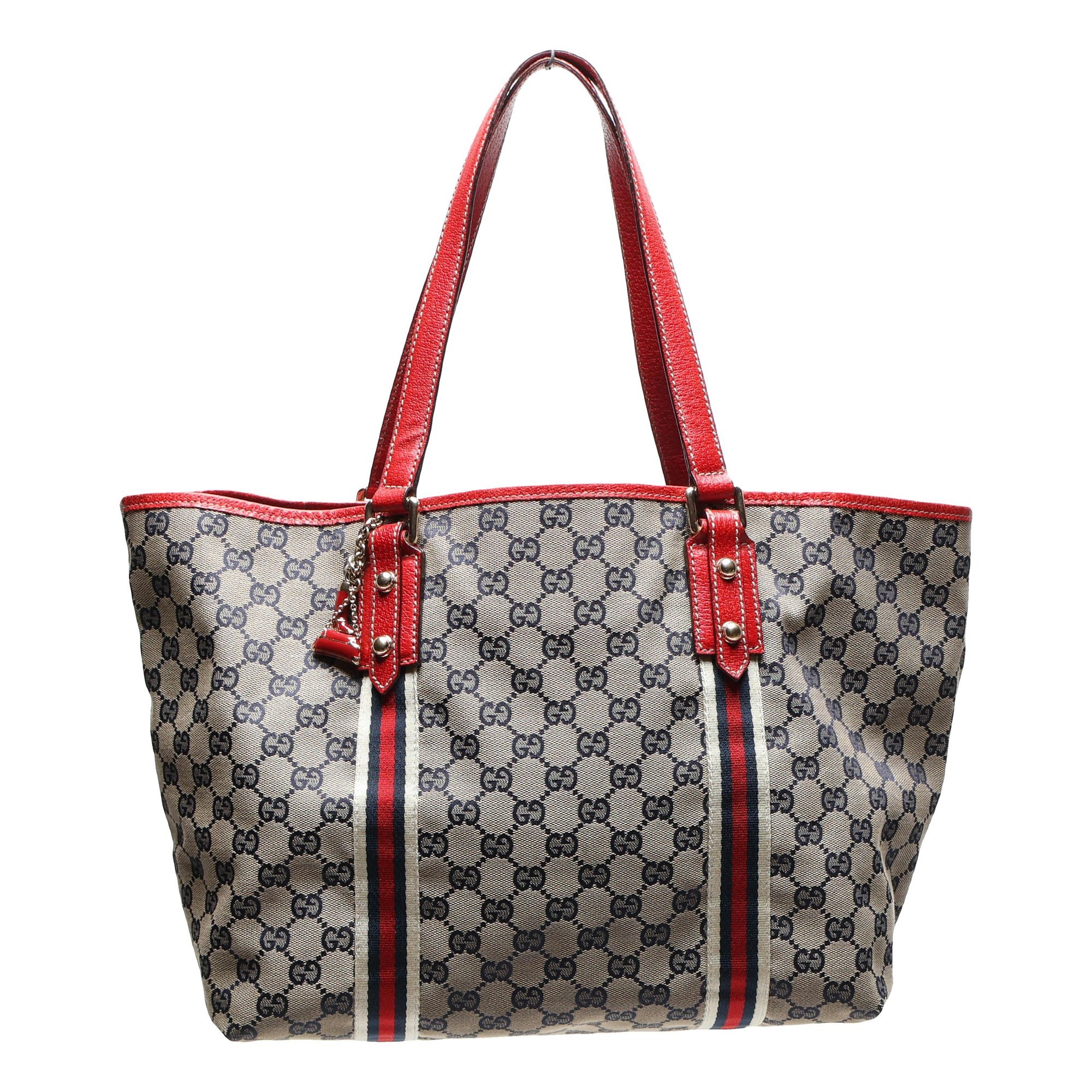 Leather tote