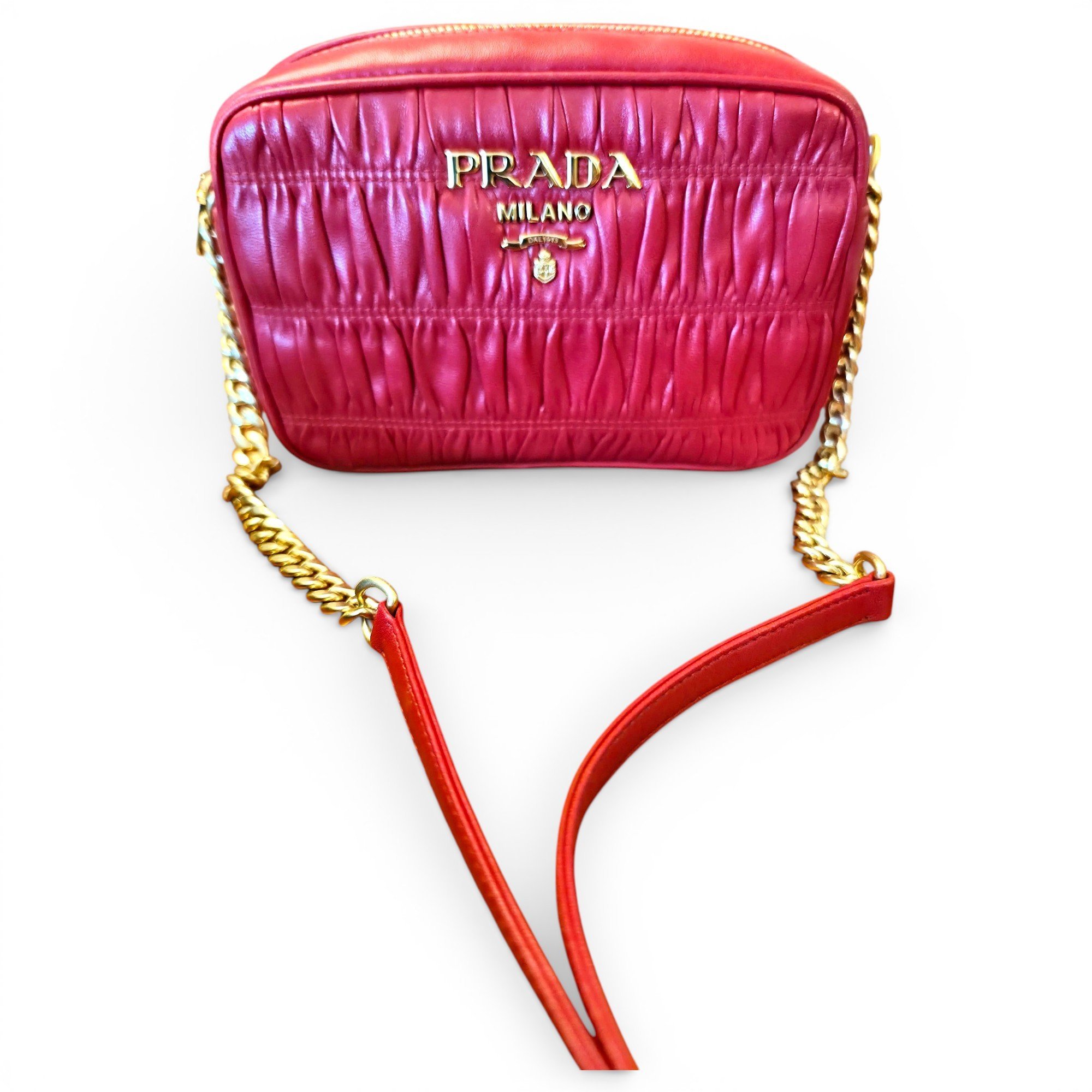Leather crossbody bag