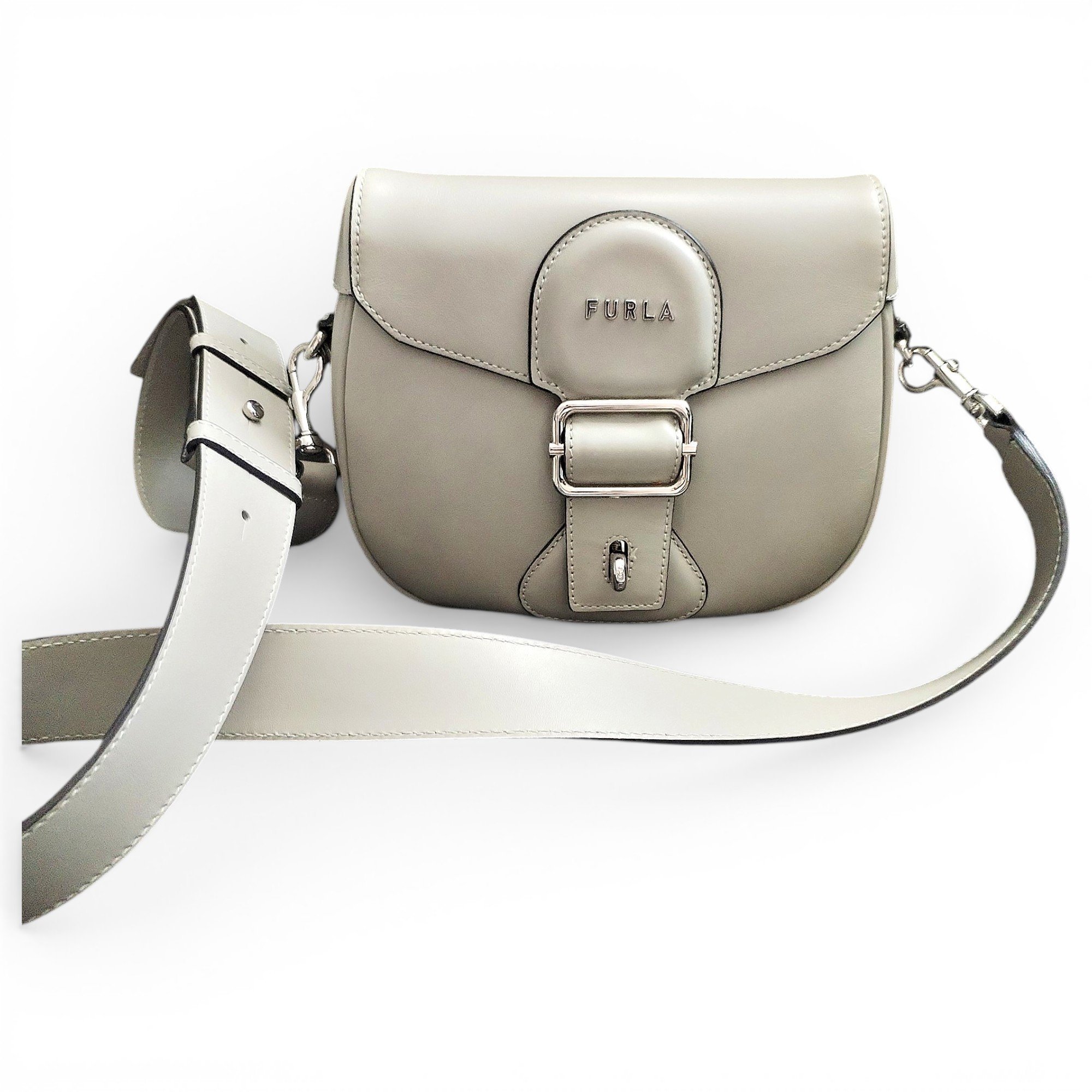 Leather crossbody bag