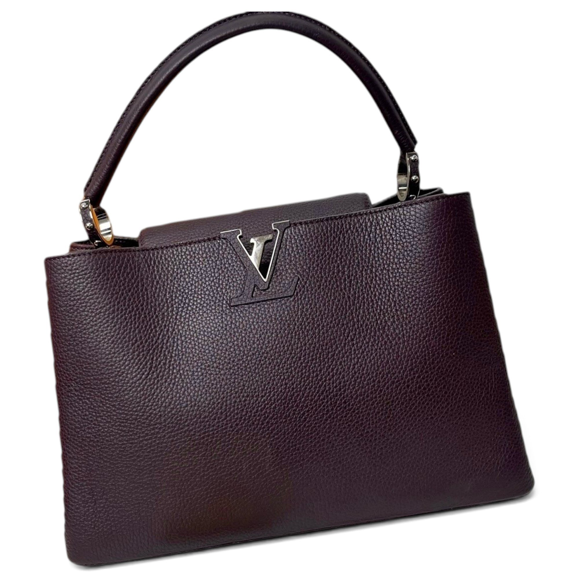 Capucines leather handbag