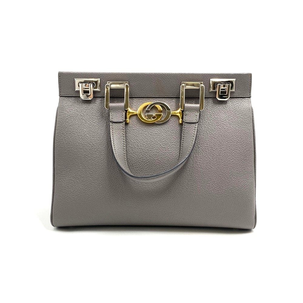 Zumi leather handbag