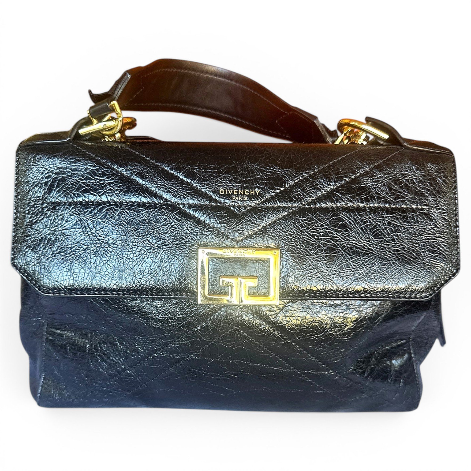 4G leather handbag