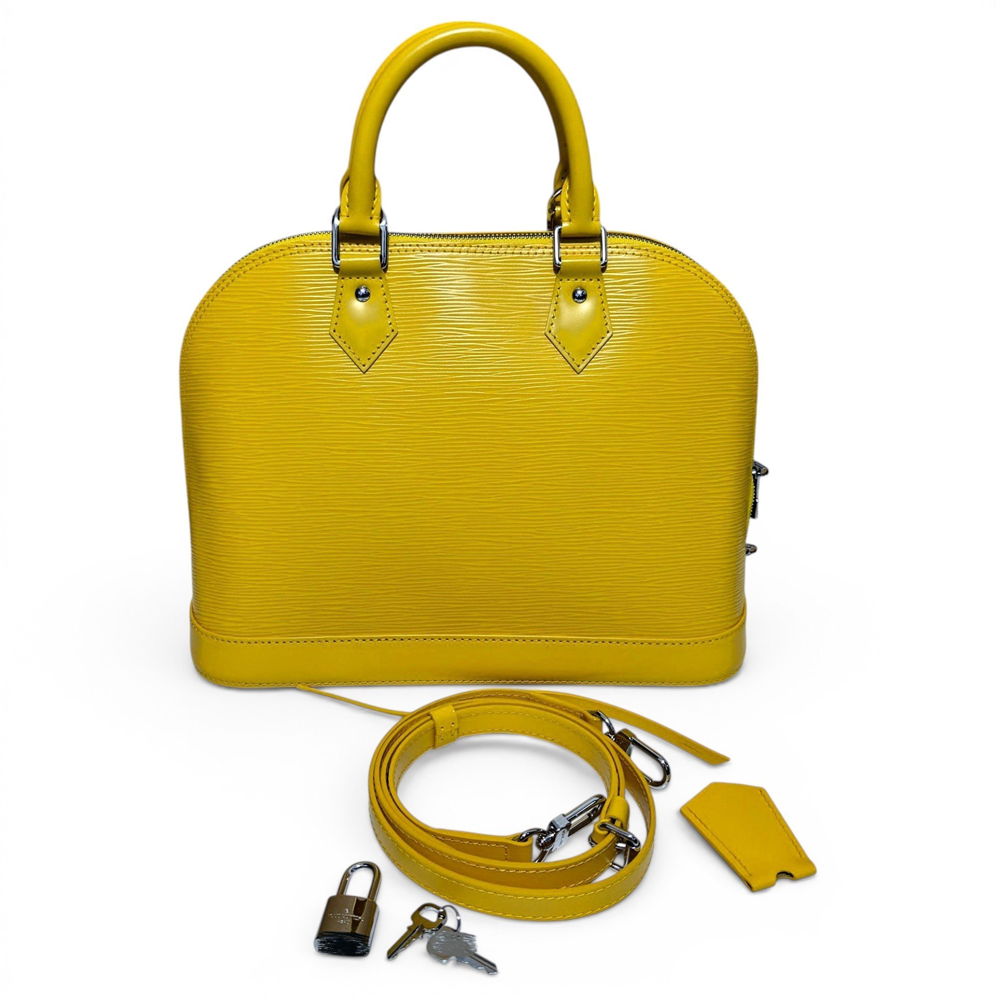 Alma leather handbag