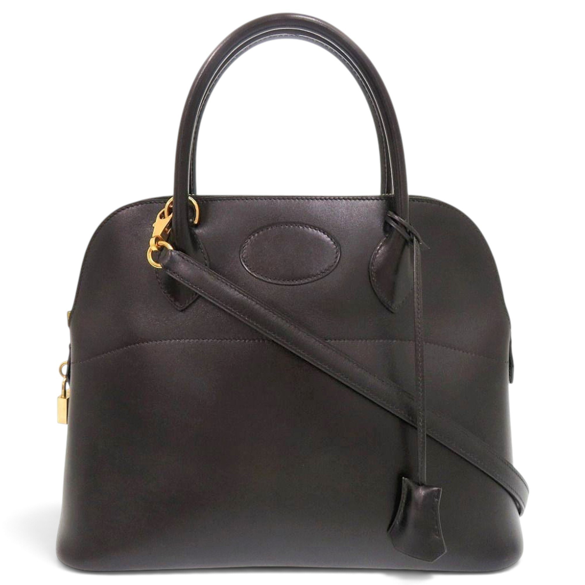 Bolide leather handbag
