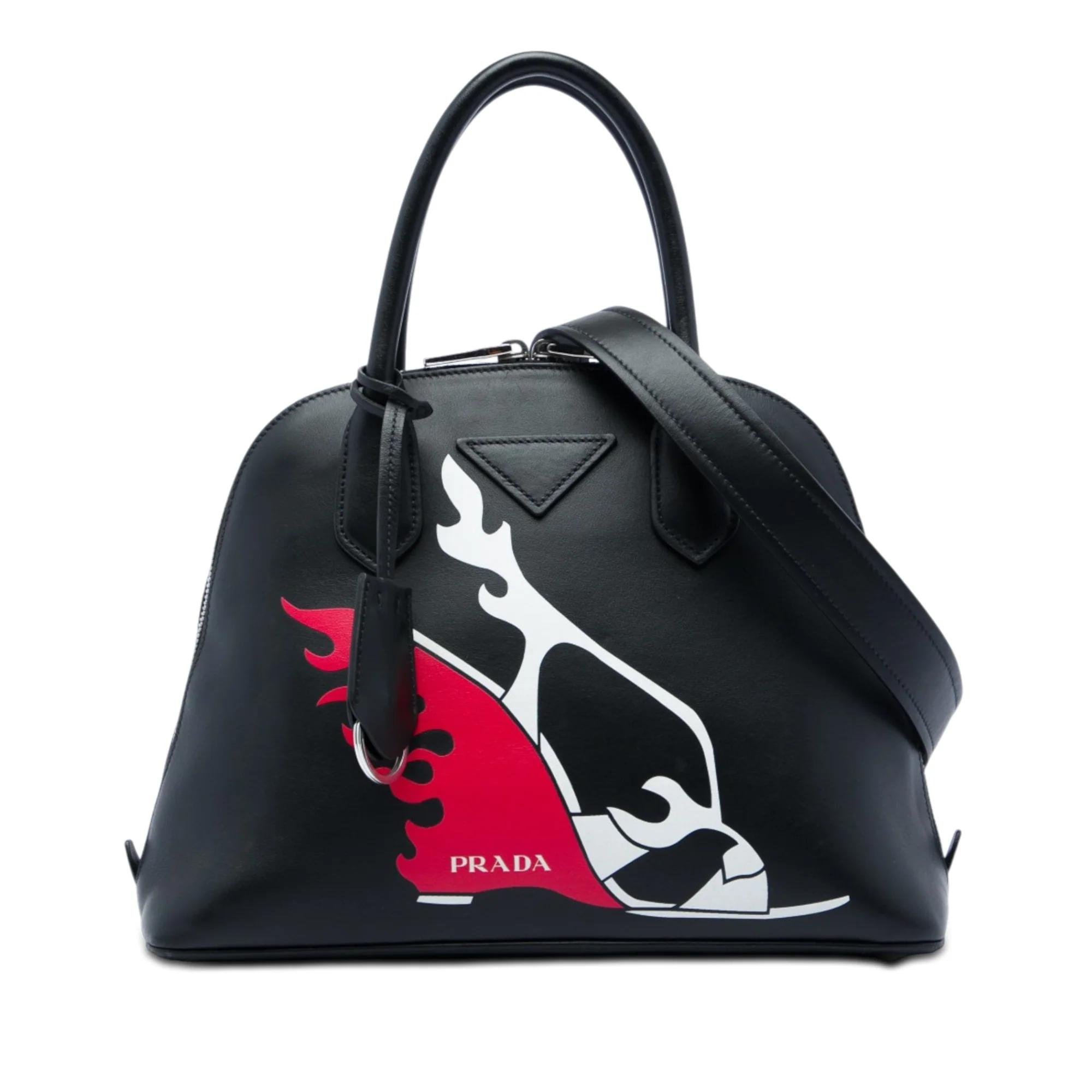 Promenade pony-style calfskin handbag
