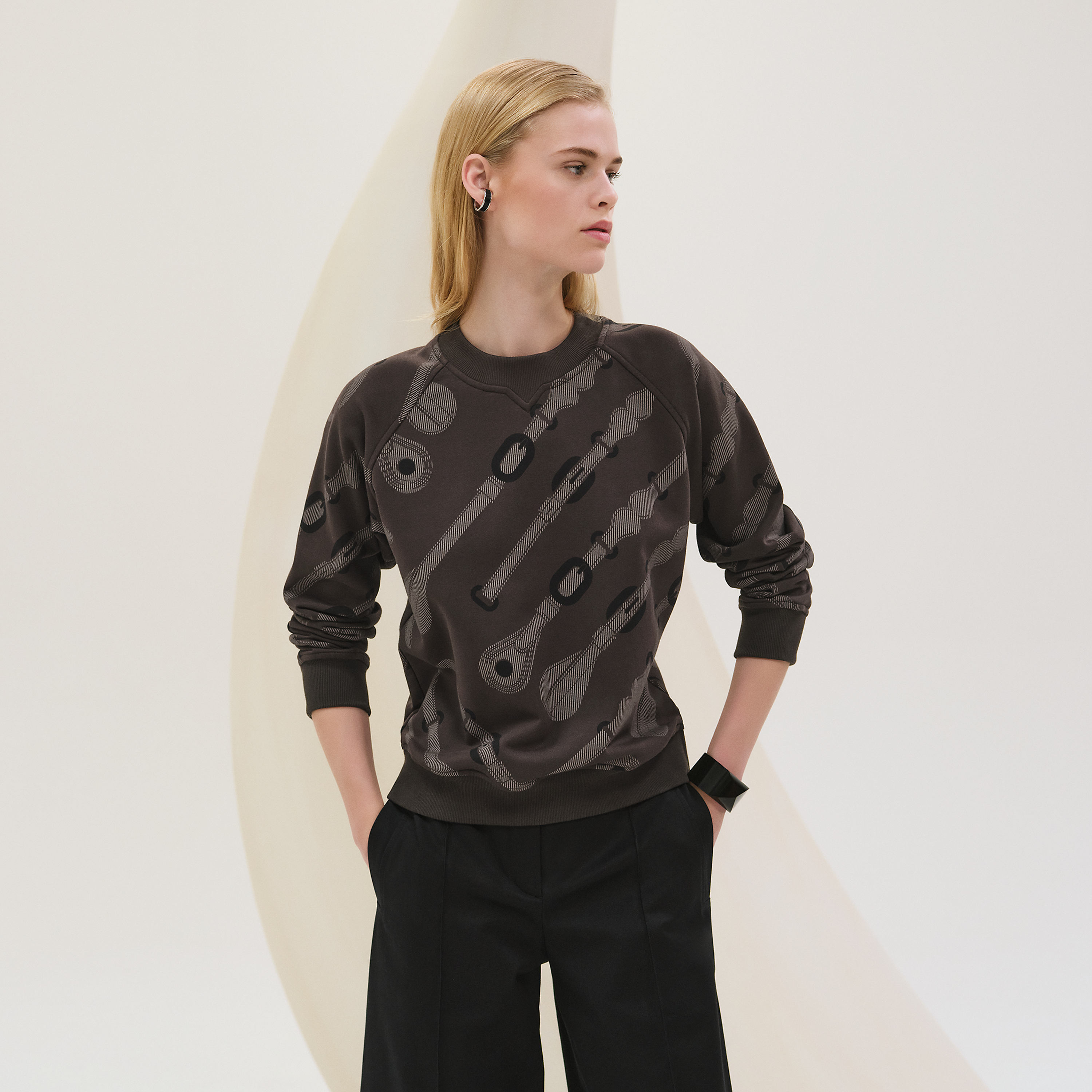 "Coaching Remix" sweatshirt