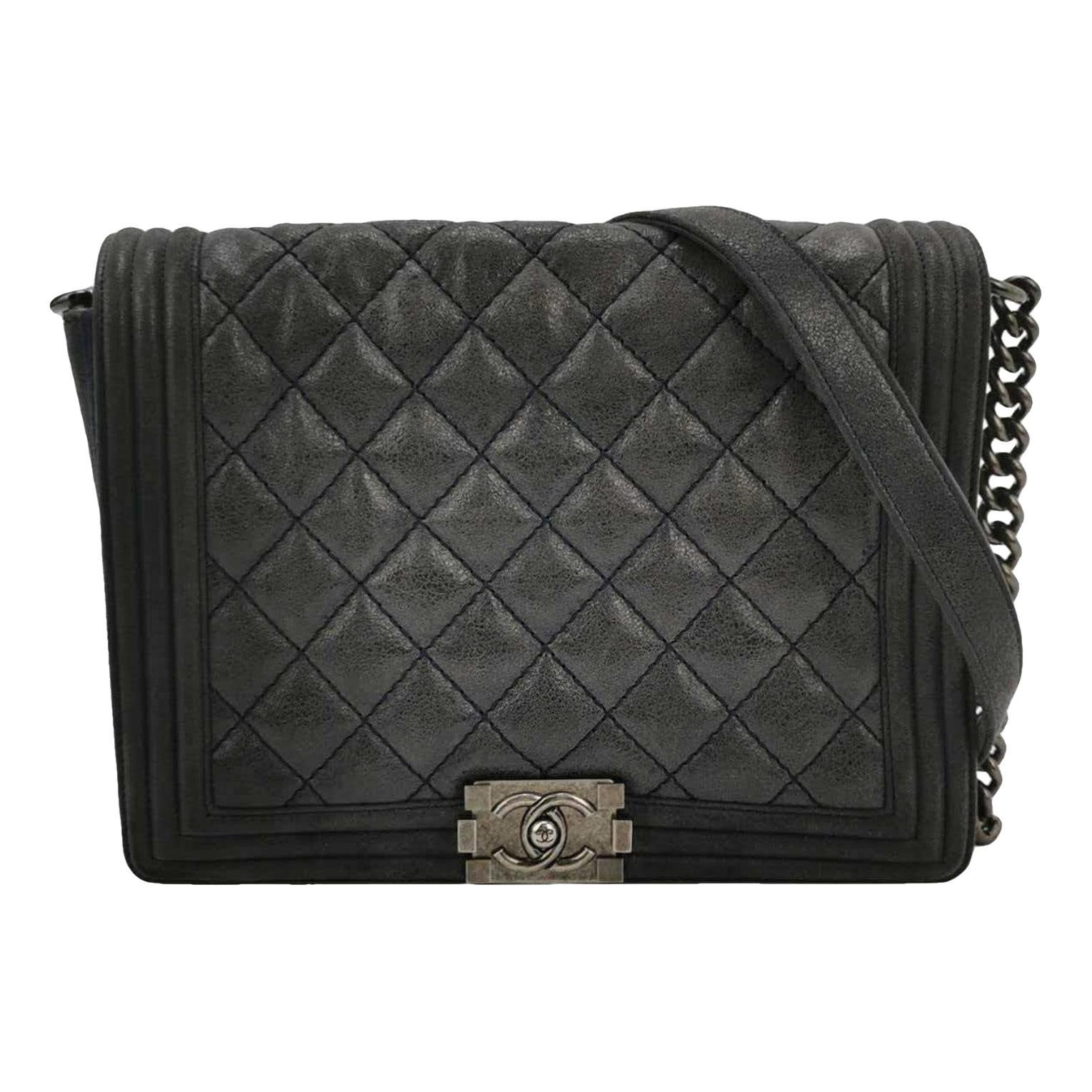 Boy leather crossbody bag