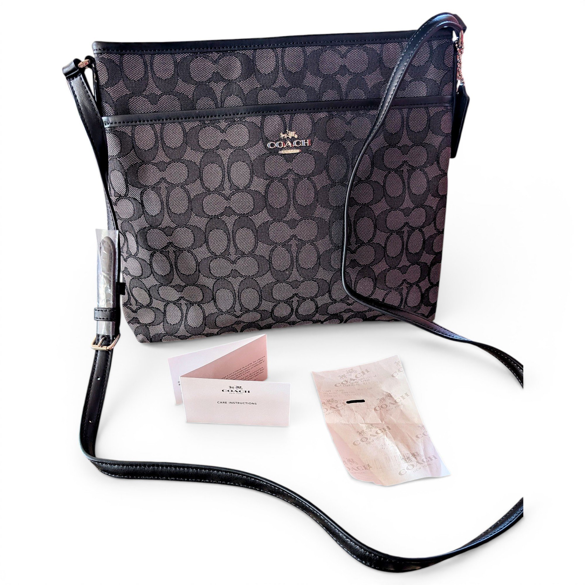 Leather crossbody bag