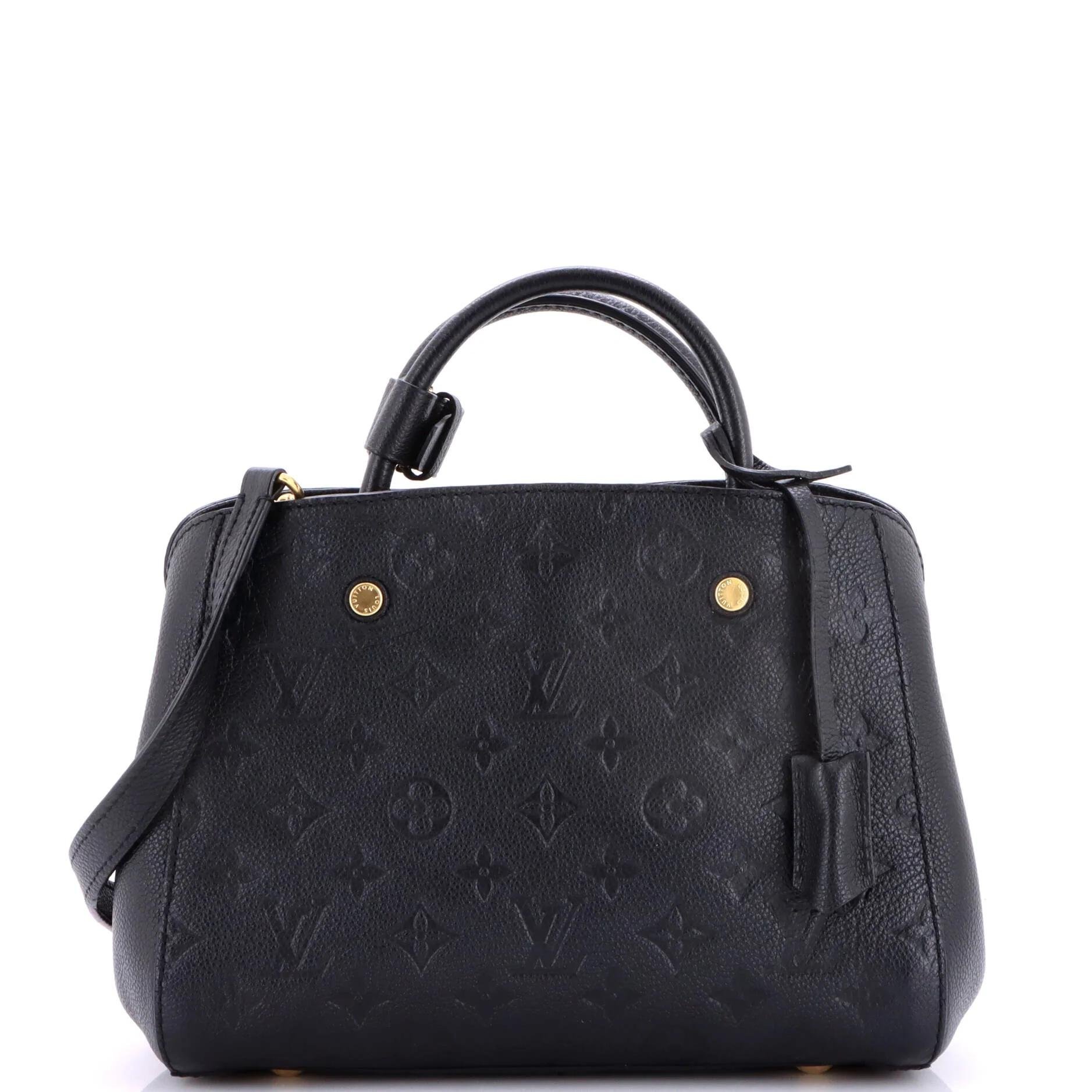 Leather satchel