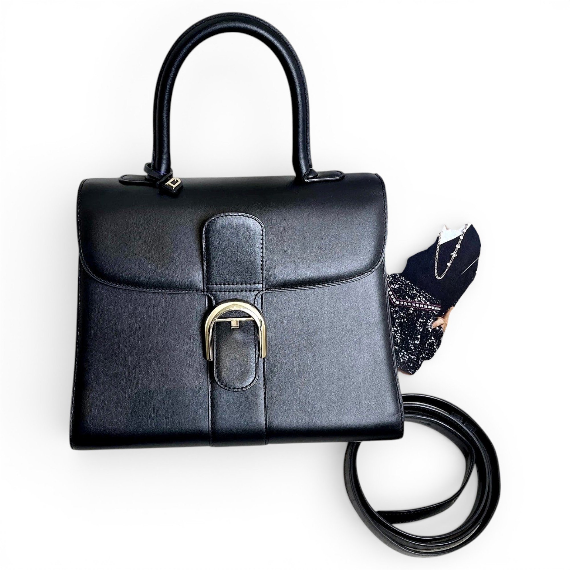 Delvaux Brillant leather handbag